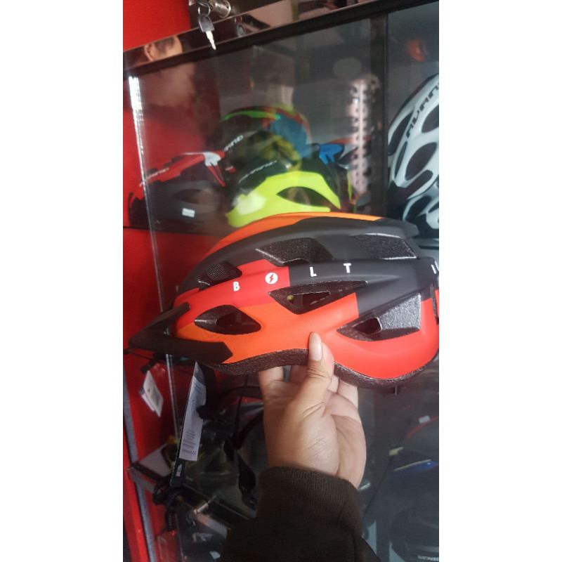 helm sepeda polygon bolt