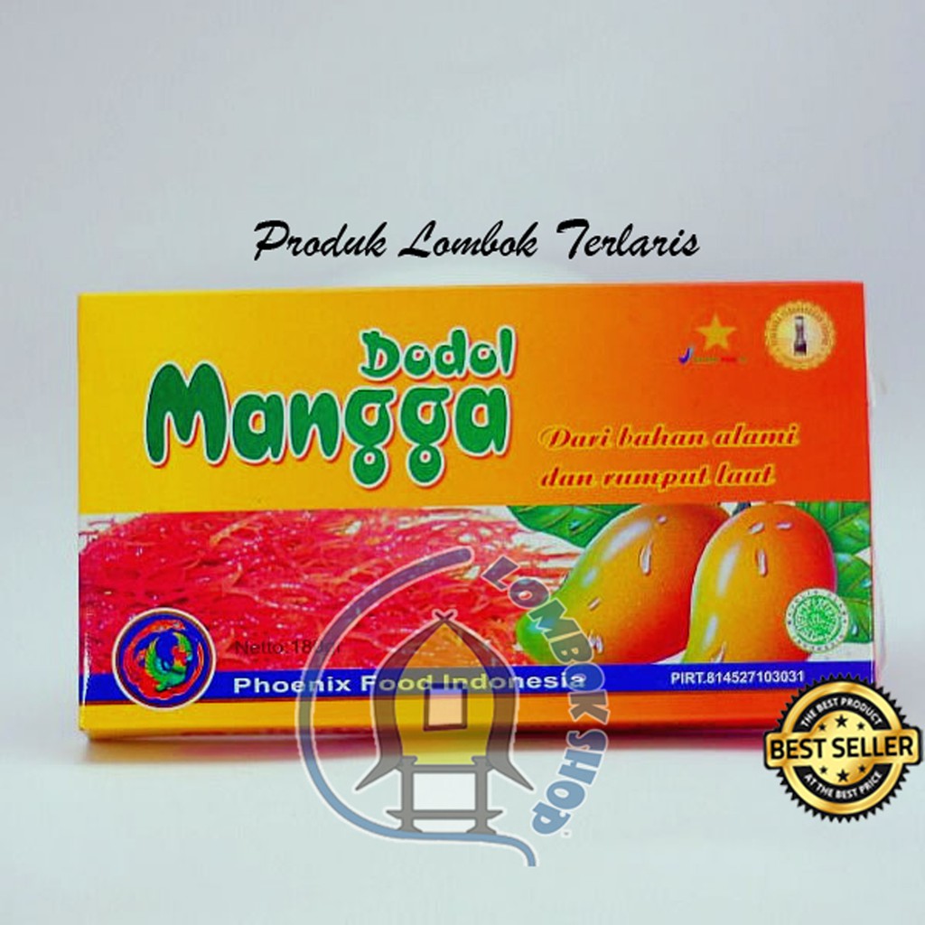 

Dodol Rumput Laut Phoenix Rasa Mangga Khas Lombok 160 Gram