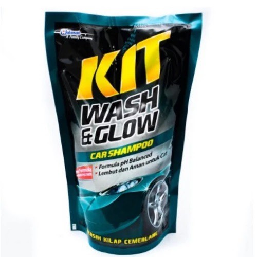 SHAMPO MOBIL KIT WASH GLOW 800 ML CAR SHAMPO SABUN CUCI MOBIL