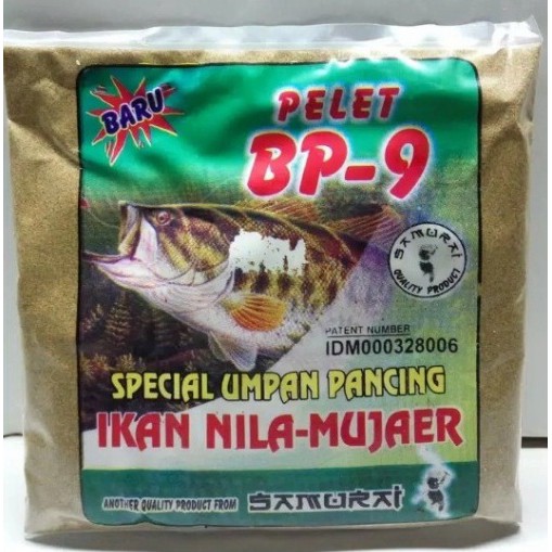 umpan pancing pelet ikan nila mujaer BP-9 135gr stella stela BP9 BP 9
