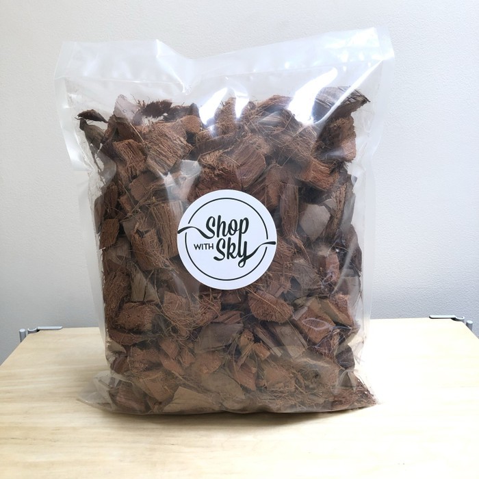 Coco Husk / Coco Chip / Potongan Sabut Kelapa 500 gram