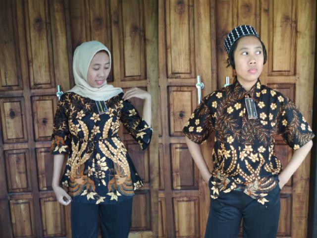 Atasan Batik Jumbo - Batik Couple - Batik Seragam Kerja - Batik Jumbo Wanita - Batik Jumbo Pria