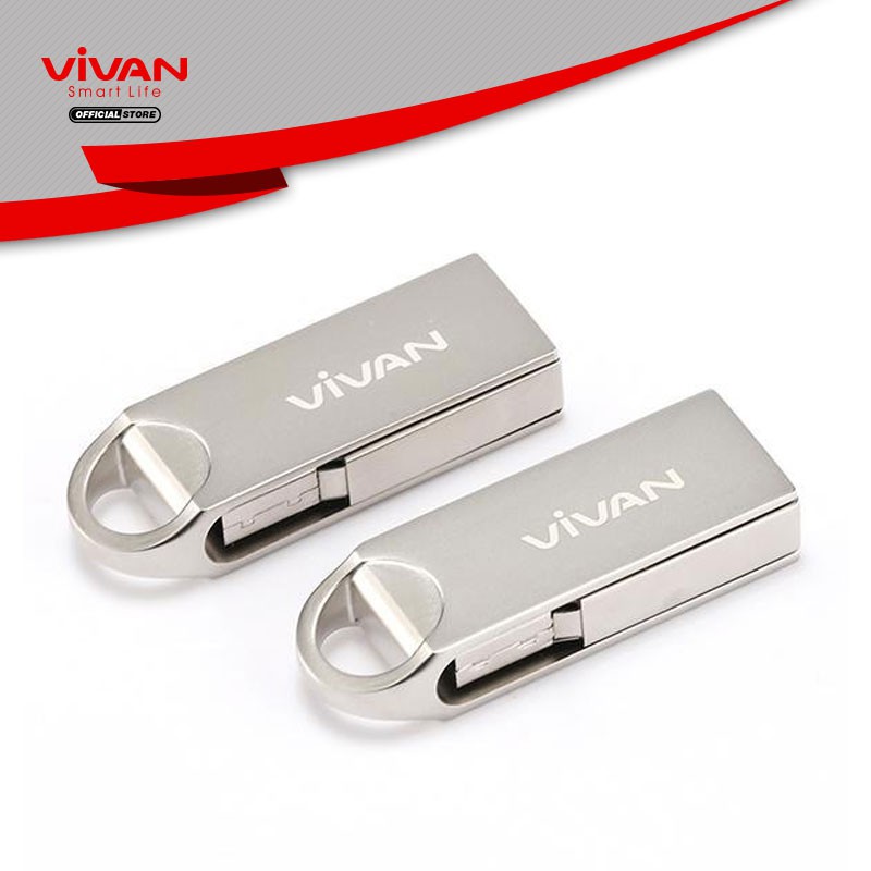 VIVAN VF208 (8GB) / VF216 (16GB) Flashdisk - Garansi Resmi 1 Tahun