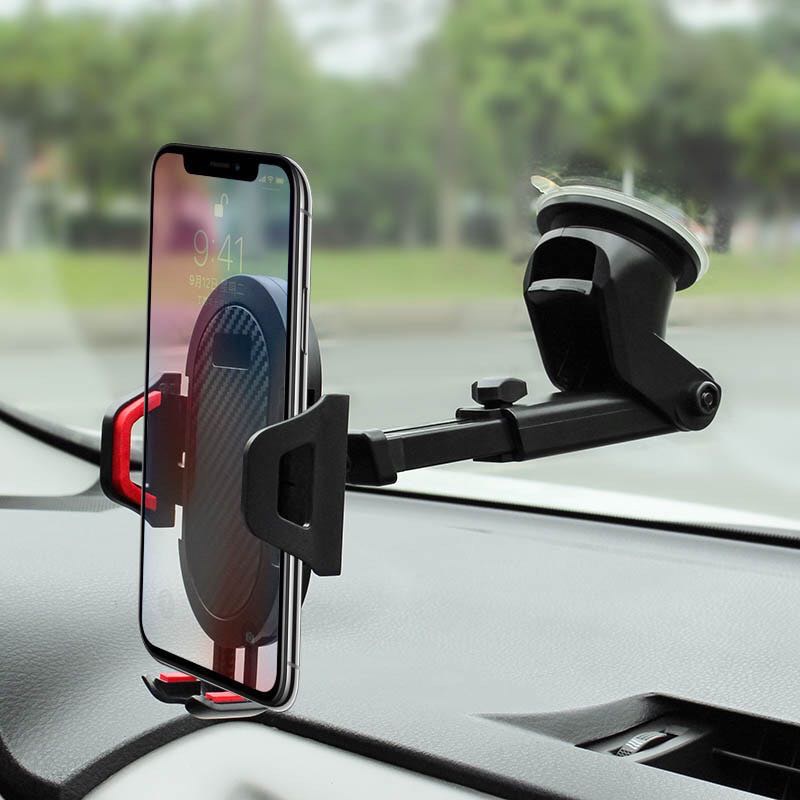 IPHONE 2021 Stand Holder Smartphone Universal Dengan Kop Perekat Untuk Dashboard Mobil