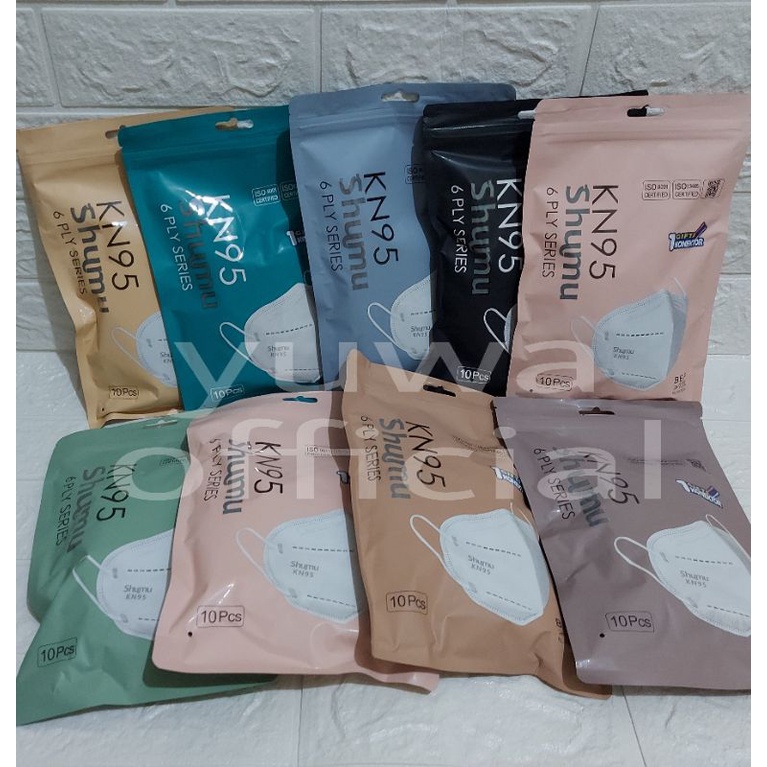 KN 95 Shumu Masker KN 95 Shumu KN 95 KN 95 6 ply masker 6 ply free konektor masker