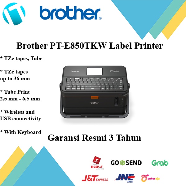 

Printer Label Brother P-Touch PT-E850TKW - Original Resmi