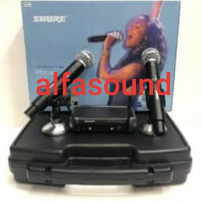 Mic Shure PGX 242 Pegang Pegang Koper pgx242