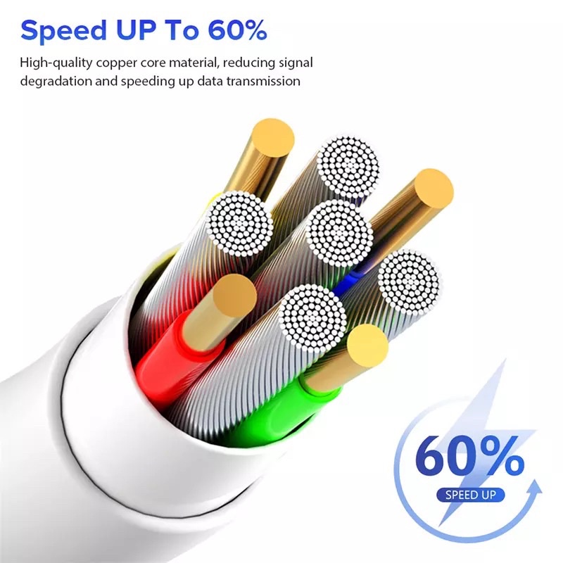 KABEL DATA REALME 5 PRO / XT / X2 PRO USB TYPE C SUPER VOOC