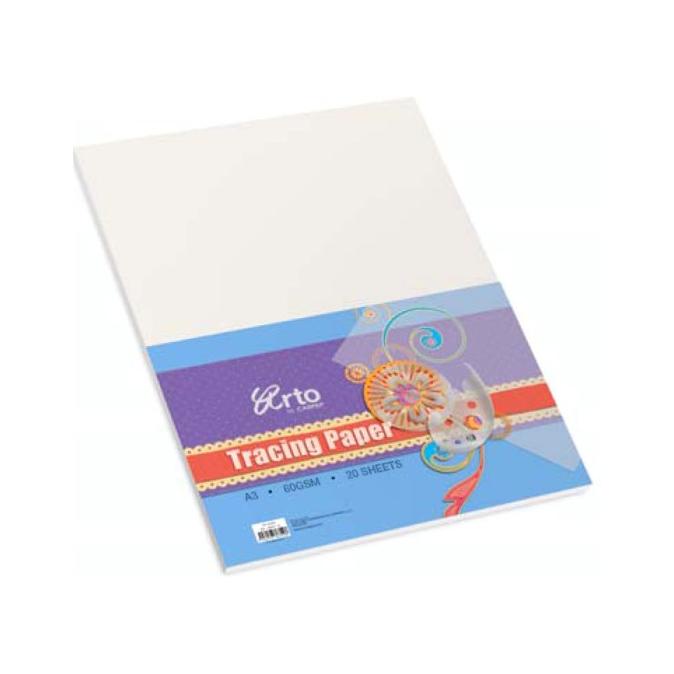 

Arto Tracing Paper A3 (60 Gsm, 20 Sheets)