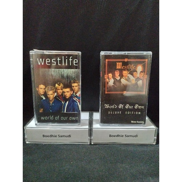 kaset Westlife album World Of Our Own (Deluxe Edition+Bonus Cassette)