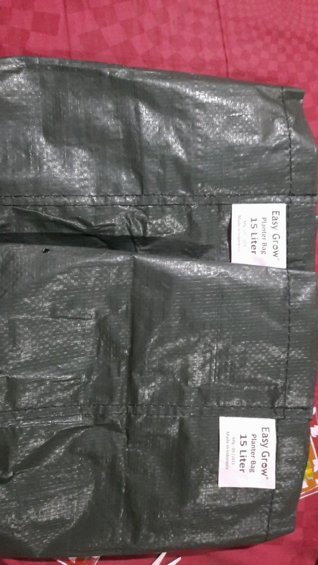 Planter Bag 15 Liter 2 Handle Standar