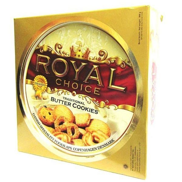 Termurah Kue Kering Royal Choice Butter Cookies 960gr BESAR kue kaleng Lebaran Paket THR Idul Fitri