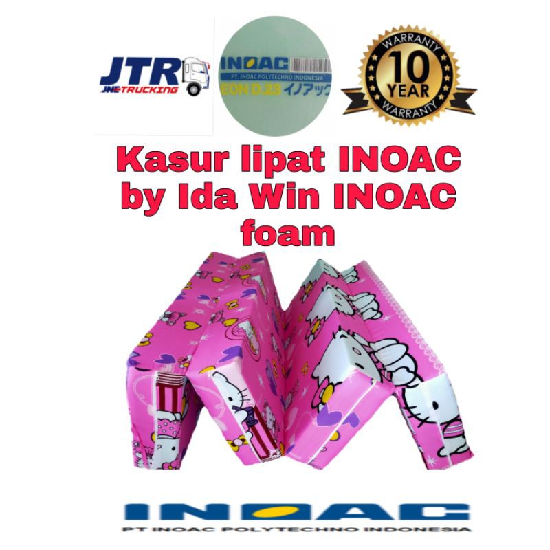 INOAC KASUR LIPAT 4 BUSA  uk 90x15X200 MURAH  EON LG D23 TEBAL 15 CM  ASLI garansi 10 asli inoac