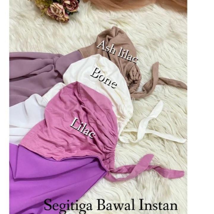 HSP New Segi Empat Instan Plus Inner / Segitiga Bawal Instan 2 Layer ✦qkc⋆