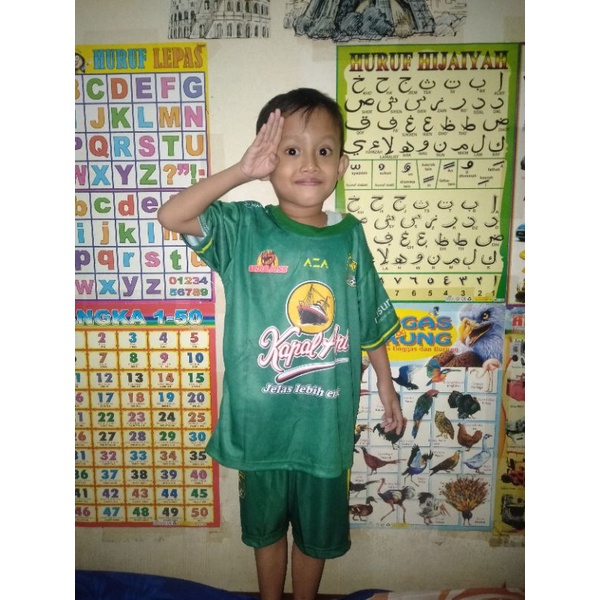SETELAN JERSEY PERSEBAYA ANAK
