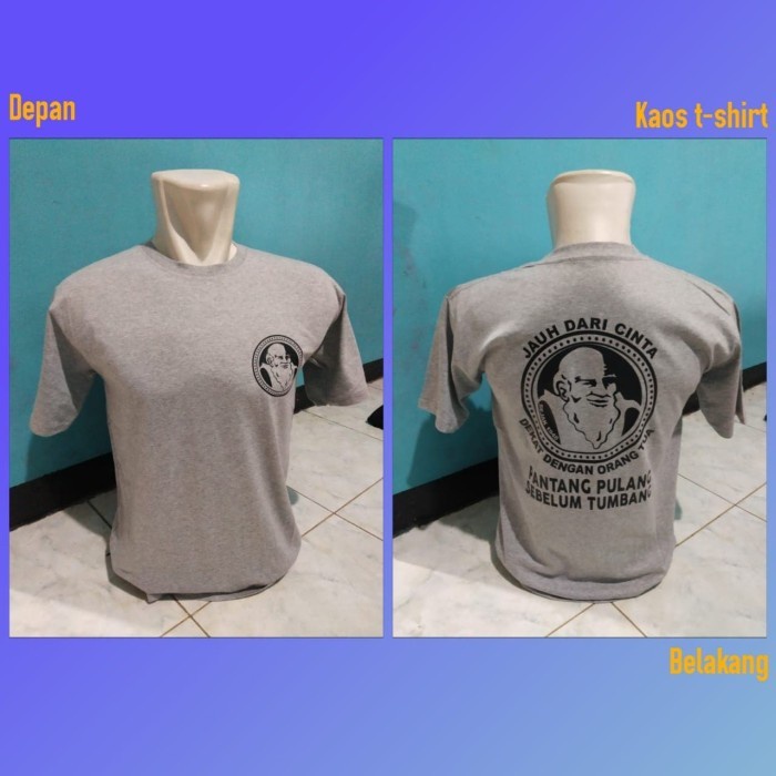 BIG SIZE 3XL 4XL...kaos/t shirt/baju keren MEME ORANG TUA 24