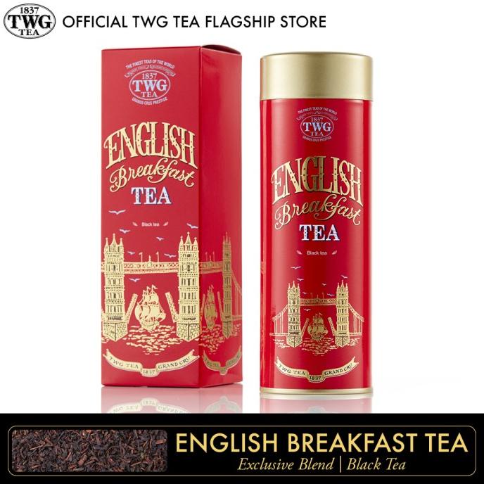 

[ COD ] TWG Tea English Breakfast Tea, Haute Couture Tea Tin, 110g TERJAMIN Kode 718