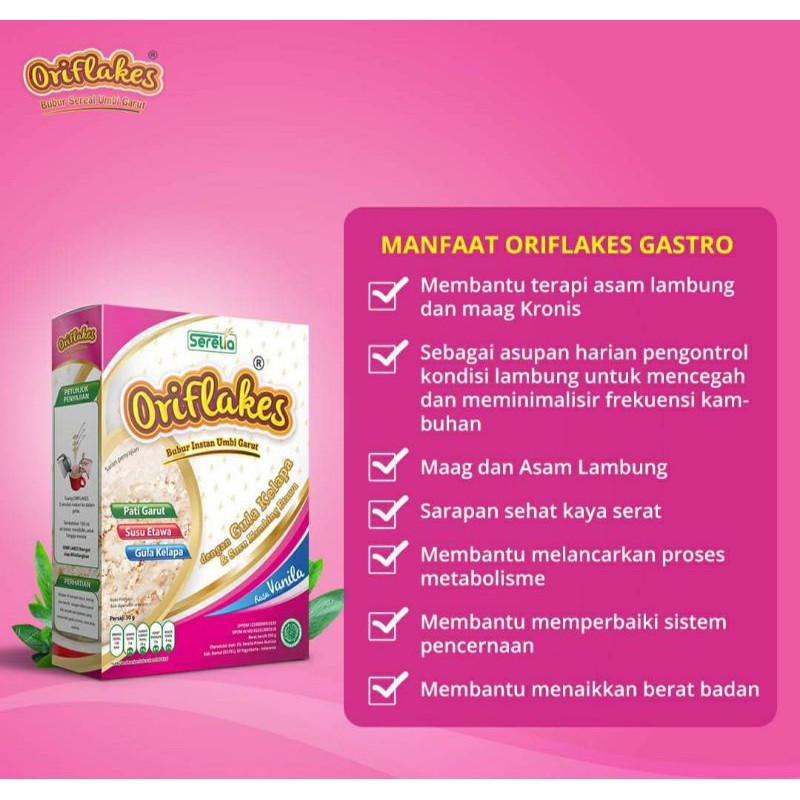 

OEIFLAKES GASTRO 900 GR - TERAPI ASAM LAMBUNG GERD MAAG