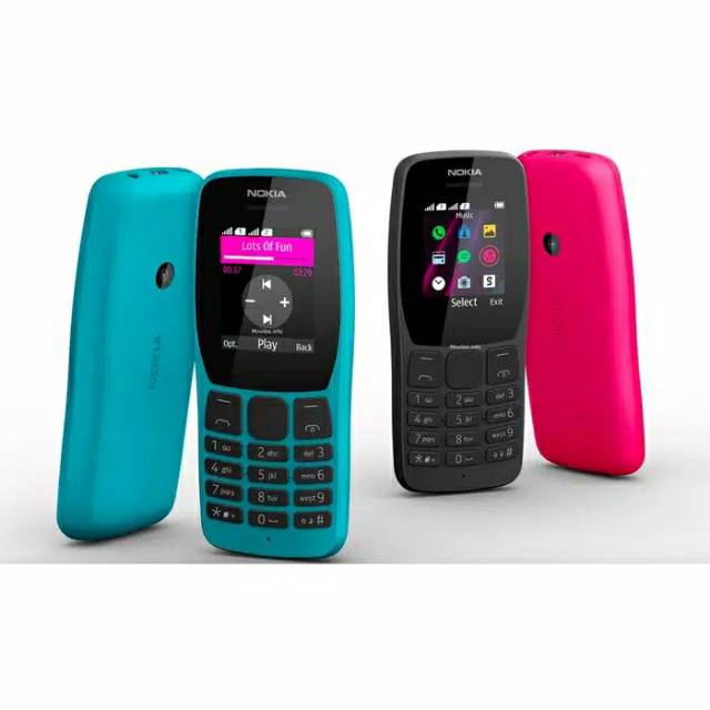 NOKIA 110 NEW 2019 DUAL SIM ORIGINAL GARANSI RESMI / NOKIA 110 NEW 2019 DUAL SIM