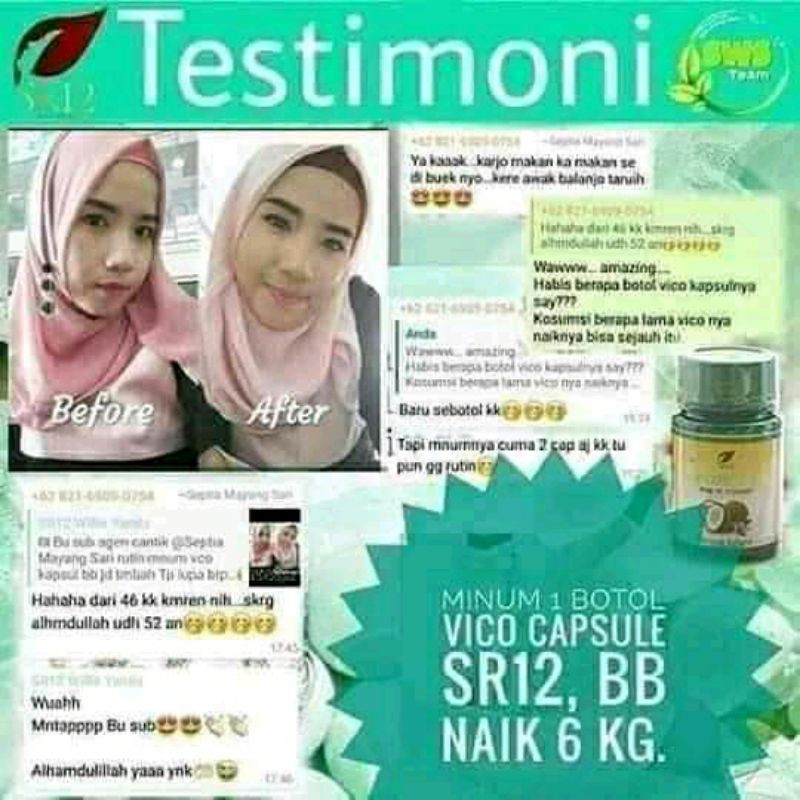 PenambahNafsuMakan(Gemuk)//VicoKapsulSr12