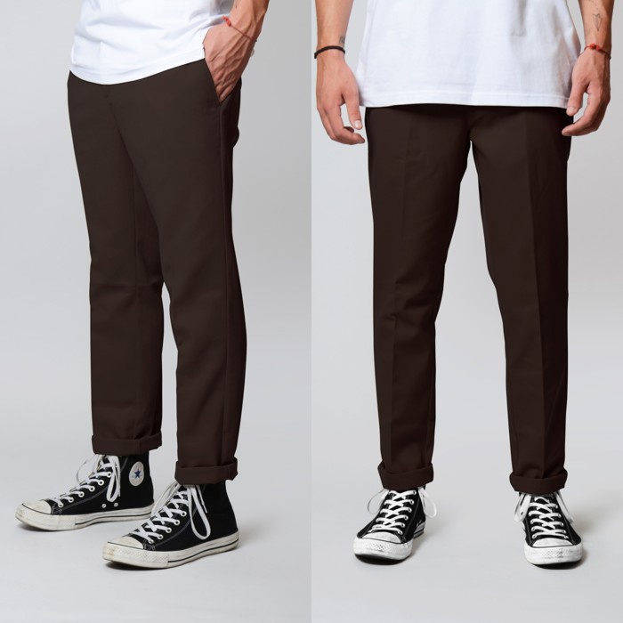 Dickies 872 Pants Chocolate Brown