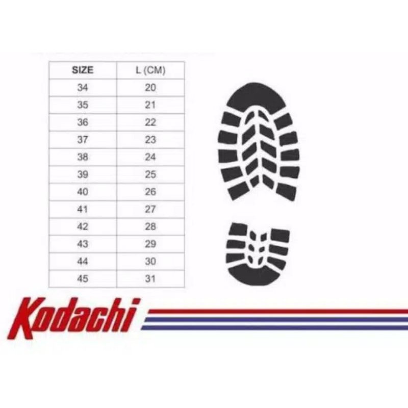 Sepatu kodachi Casual kekinian trendy allseries BS