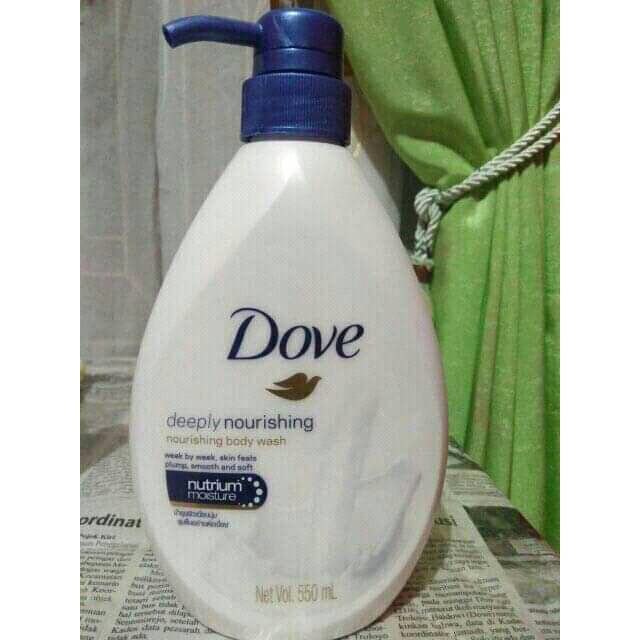 Dove body wash