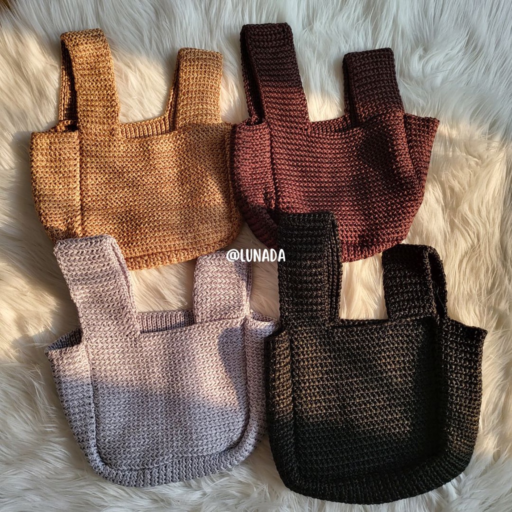 TAS RAJUT WANITA - TAS RAJUT KNIT PREMIUM