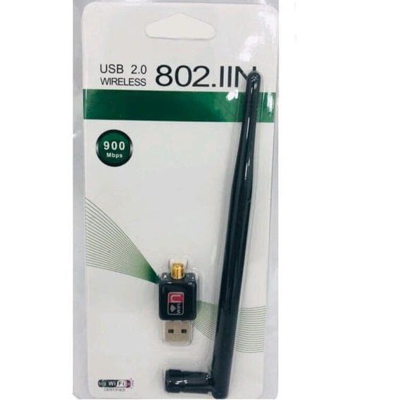 USB WiFi Adaptor 900Mbps Antena