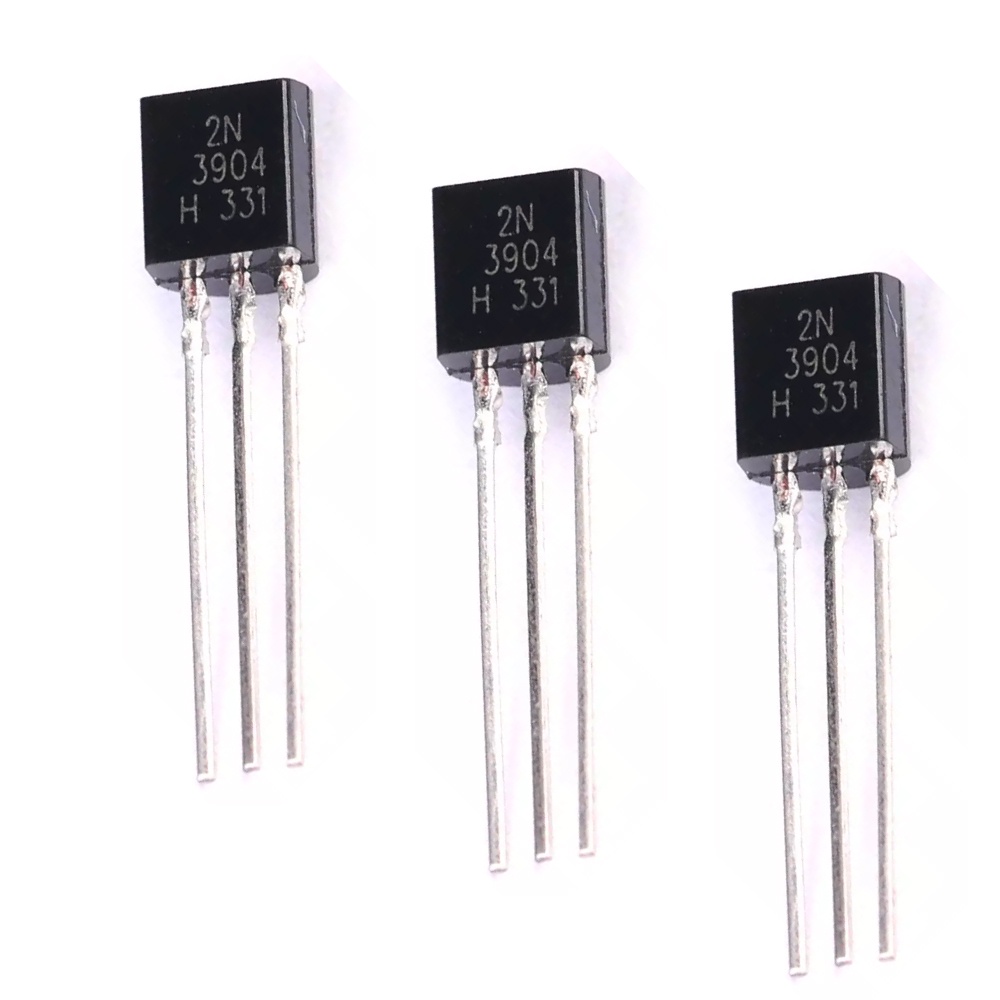Bulk Transistors 200-Piece 2N3904 TO-92 NPN Transistors – General ...