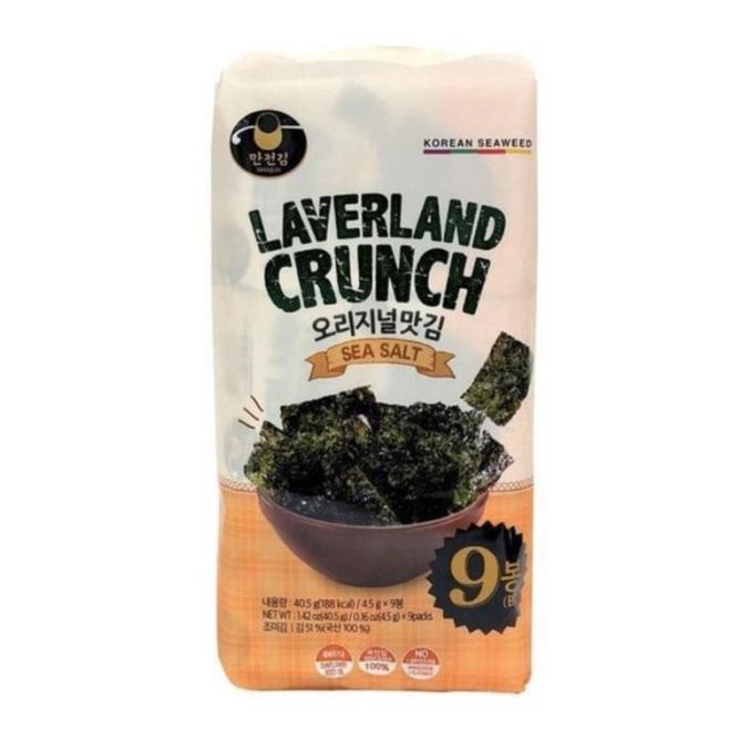 

Ready stock] LAVERLAND CRUNCH SEA SALT (4,5 gram x 9sachets)