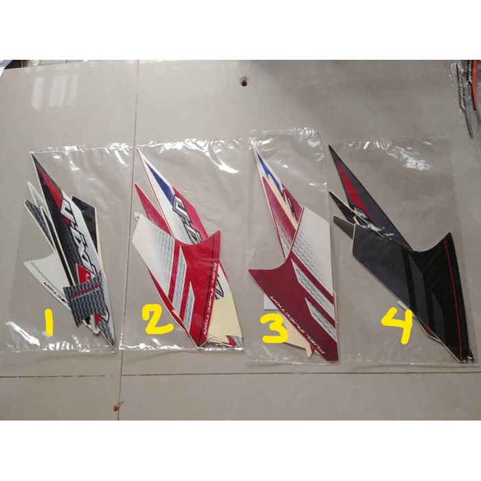 Sticker standart ori motor / Stiker Bodi & Lis Body & Striping Vixion 2015