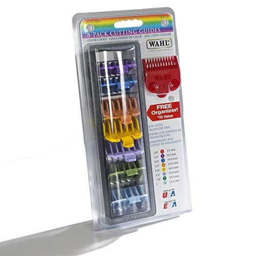Sepatu Clipper WAHL Attachment Comb Warna Hair Clipper Cutting Guide