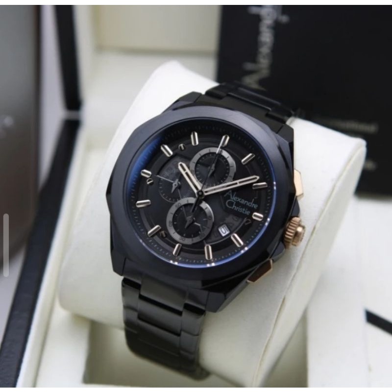 Jam Tangan Pria Alexandre Christie 6645 Original