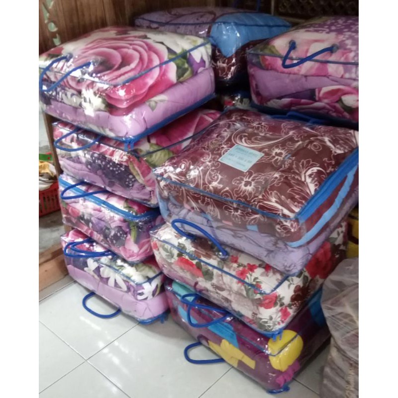 bedcover homemade, size sprei 160x200, 180x200