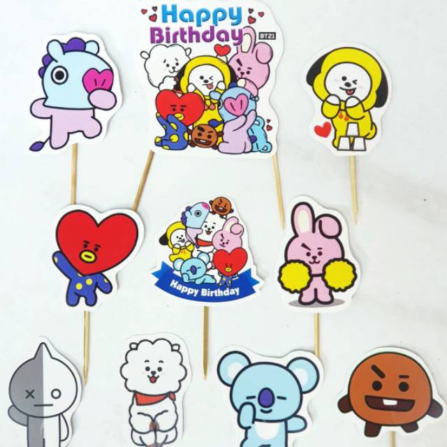 Cake Topper BT 21
