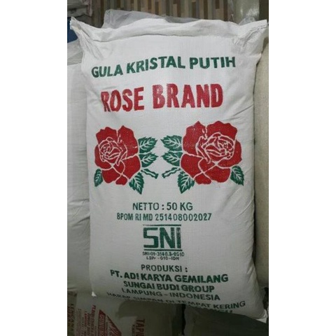 GULA PASIR ROSE BRAND 50KG