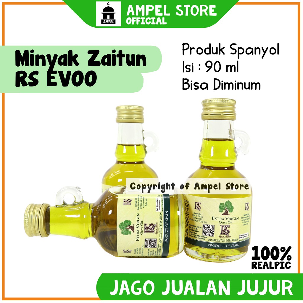 Minyak Zaitun Rs Evoo Bpom 90ml Mpasi Rafael Salgado Suplemen Bayi Anak Anak Ibu Hamil Menyusui Shopee Indonesia