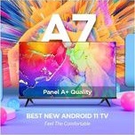 TV LED 40 INCH FULL HD TCL 40A7 ANDROID 11 YOUTUBE NETFLIX REMOTE VOICE COMMAND GARANSI RESMI TERBARU 2022