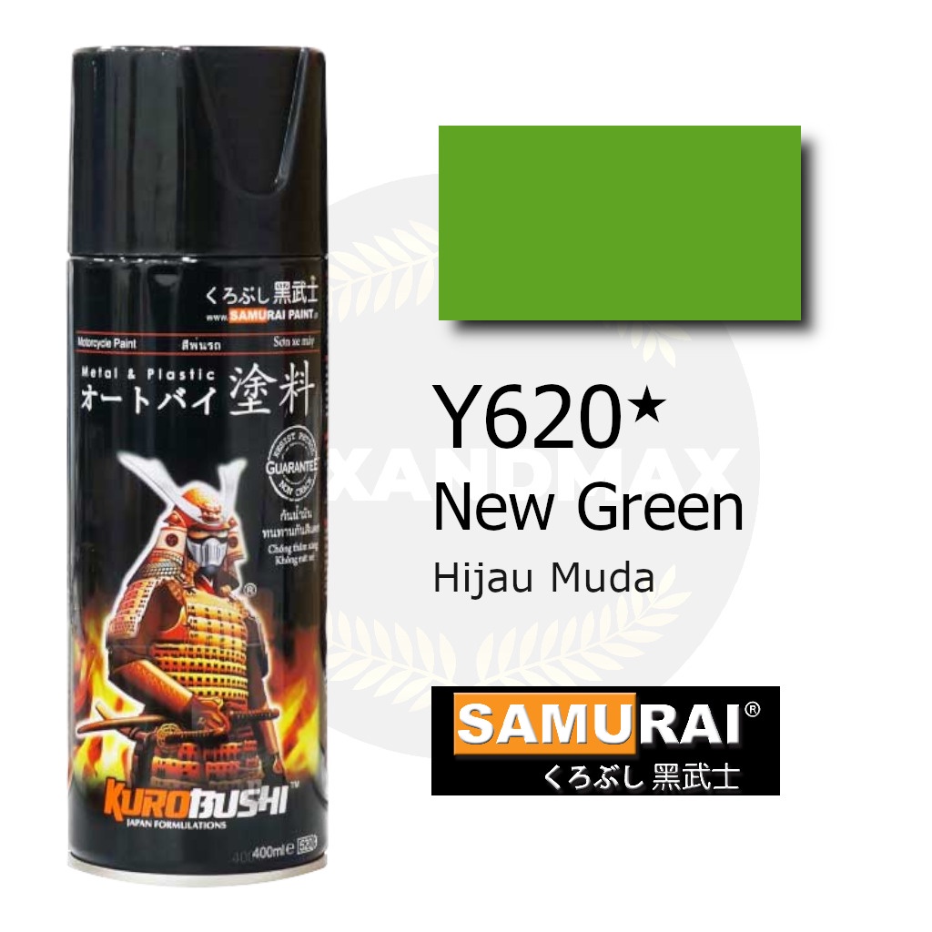 Samurai Paint New Green Y620  400 ml - Cat Semprot