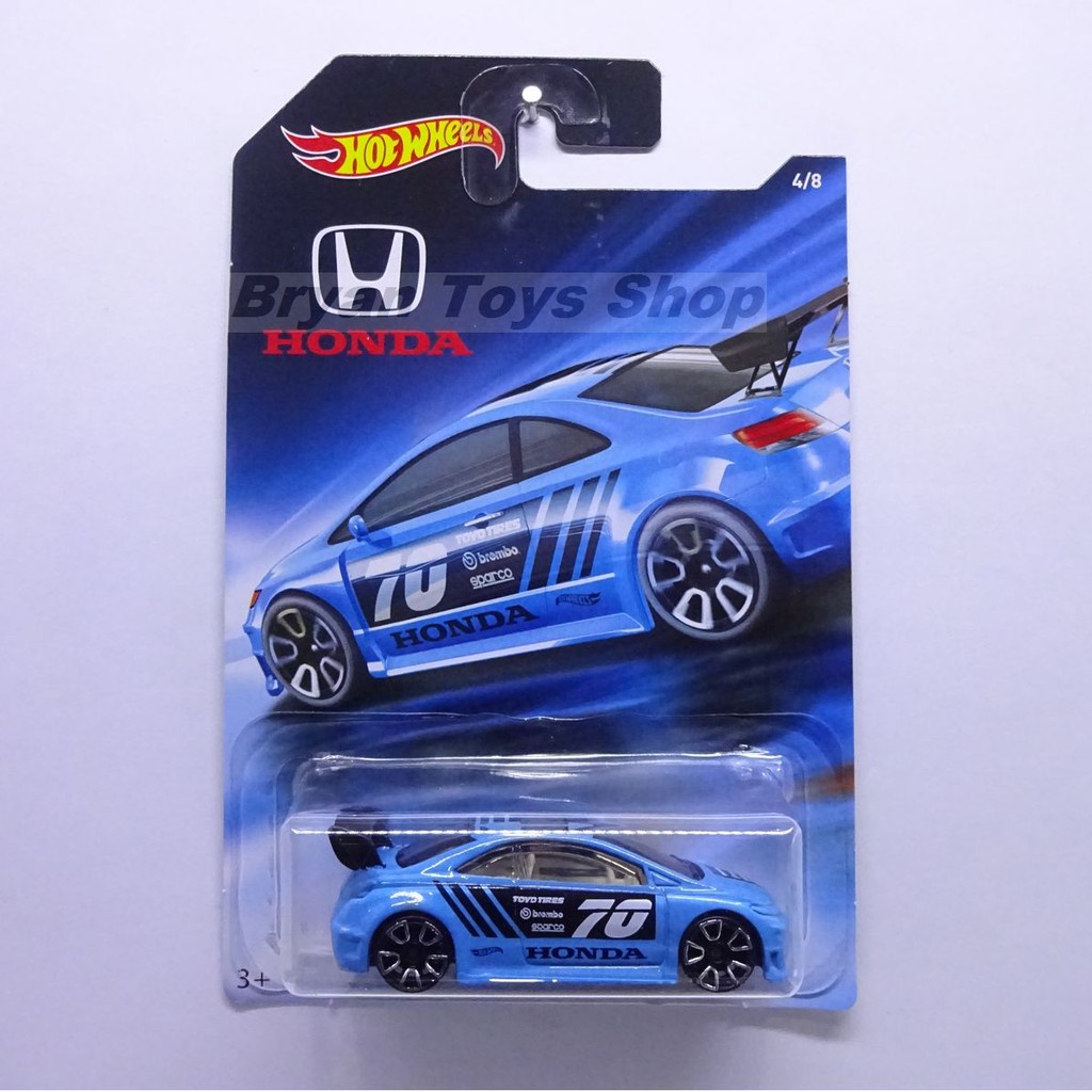 Hot Wheels Honda Series Honda Civic SI Biru