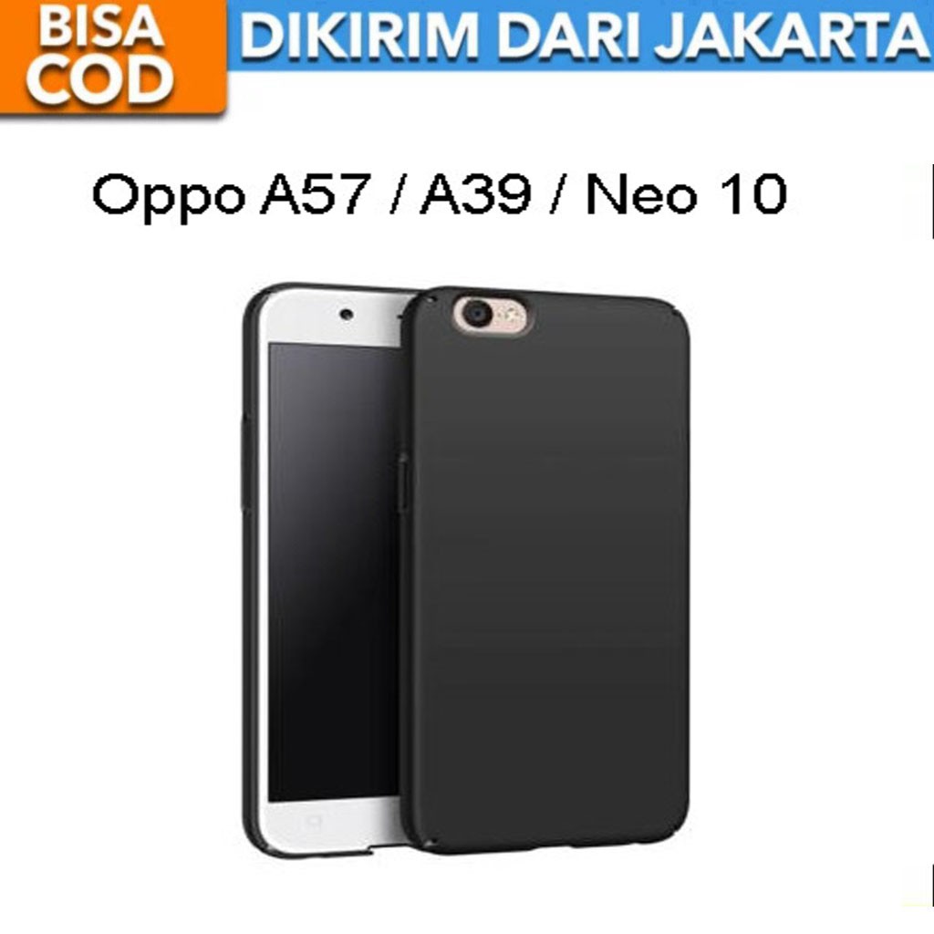 SoftCase Black Matte for Oppo A57 / A39 / Neo 10