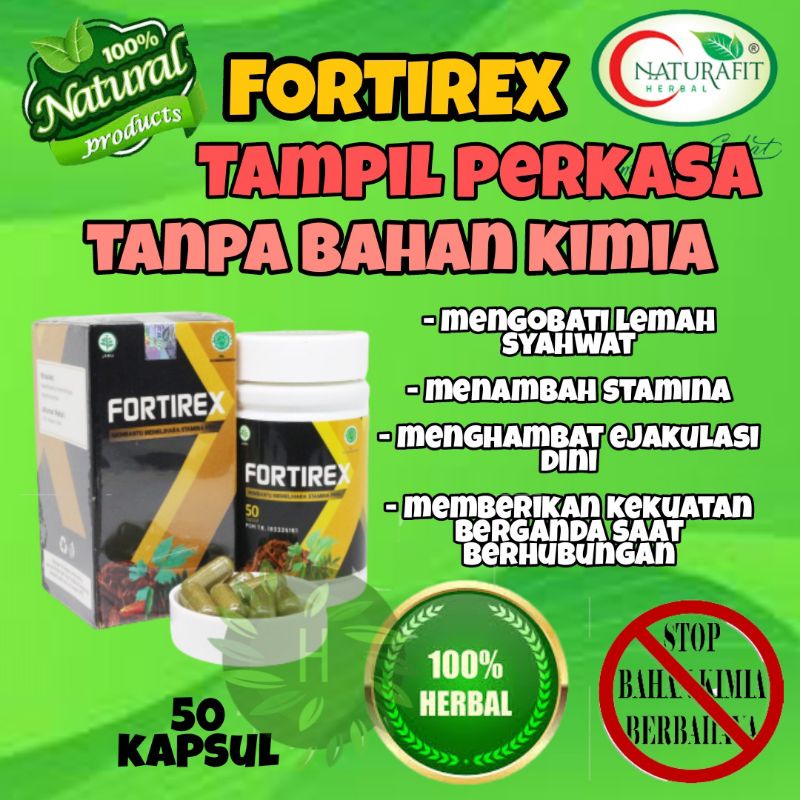 Jual Obat Kuat Pria Tahan Lama Sex Kapsul Fortirex 50 Kapsul Obat Kuat Pria Tahan Lama Sex 5579