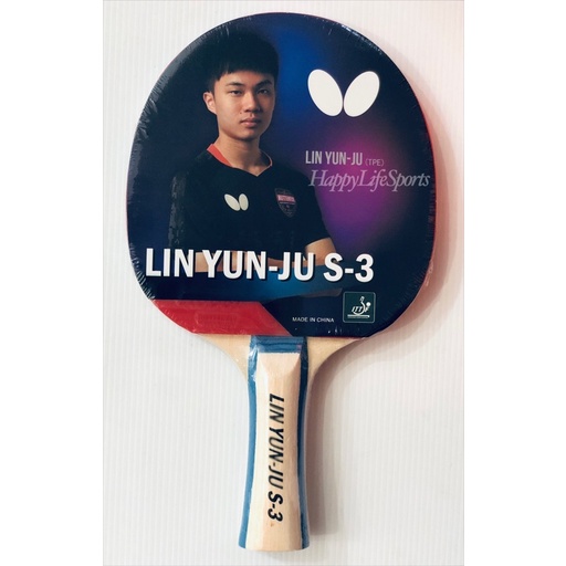 [ORIGINAL] Kayu Bet Pingpong Rakitan Butterfly Lin Yun Ju S3 FL