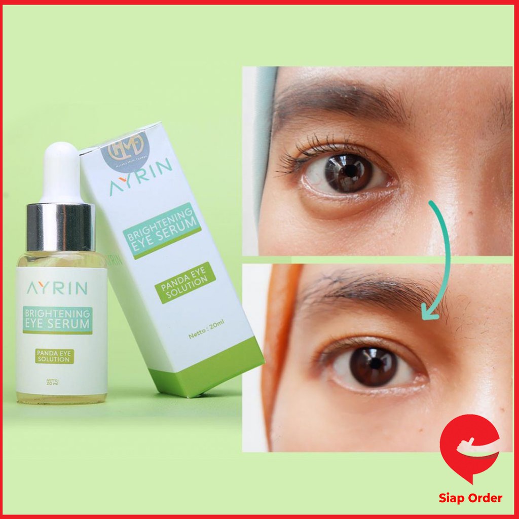 AYRIN Brightening Eye Serum PENGHILANG MATA PANDA, Kantung Mata &amp; Kerutan Mata