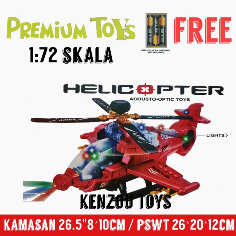 mainan helicopter free baterai pt-17599