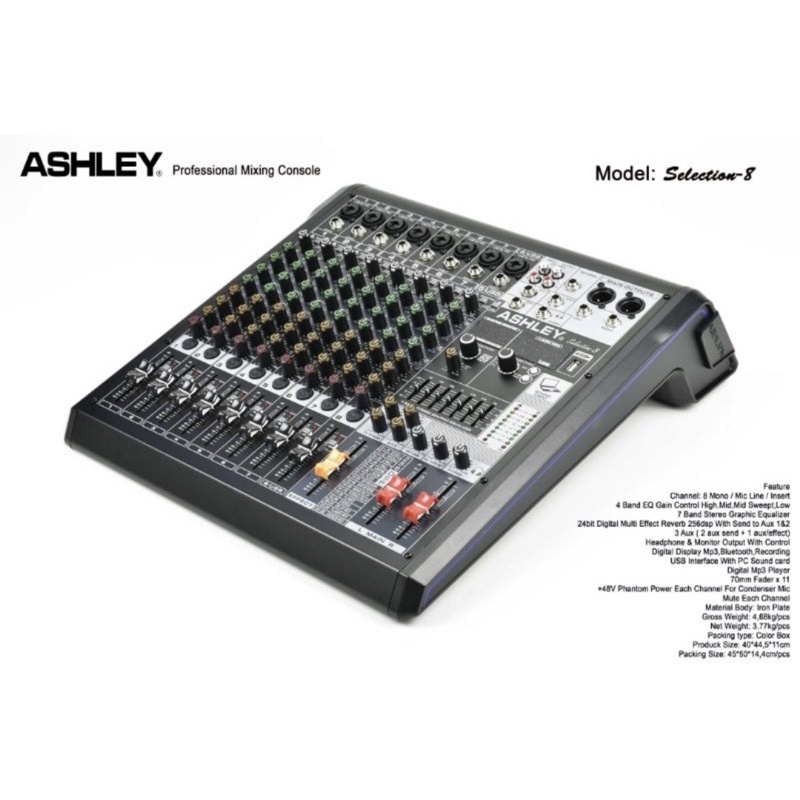 Mixer Ashley selection 8