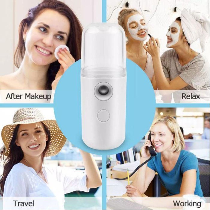 Nano Spray Portable Mini USB Mist Spray Pelembab Wajah Perawatan Wajah SP02 PGM