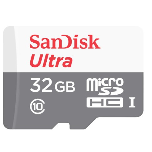 MEMORY CARD SANDISK ULTRA MICRO SDHC UHS-1 CARD 32GB SPEED UP TO 100MB/s Dijamin Original