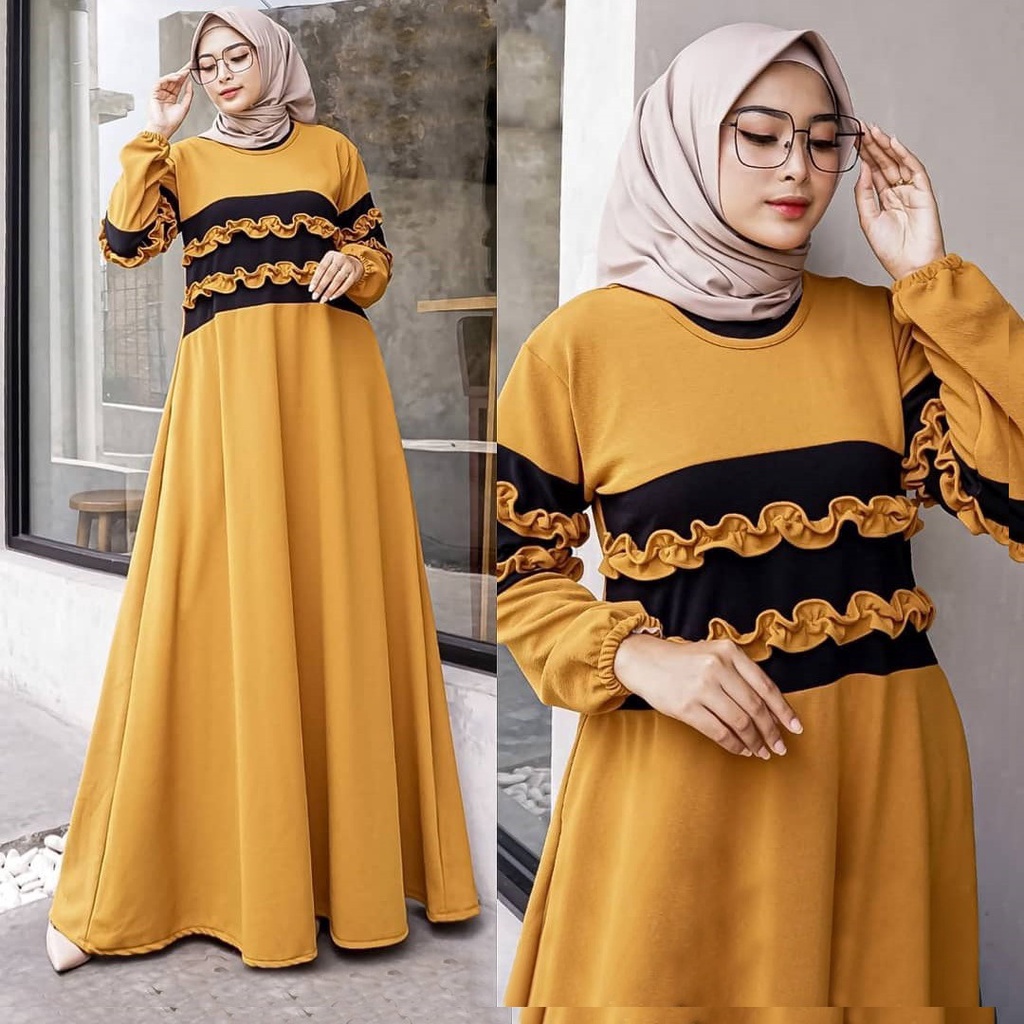 JYACOLECTION-GAMIS WANITA TERBARU-GAMIS LEBARAN TERBARU-GAMIS LEBARAN 2022-BAJU GAMIS TERBARU